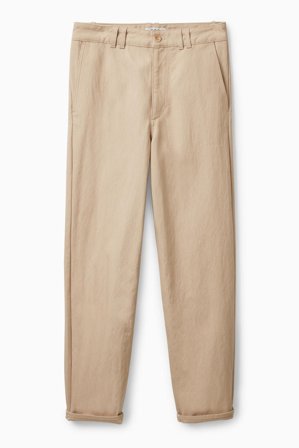 COS Damen Regularfit Chinos - Beige