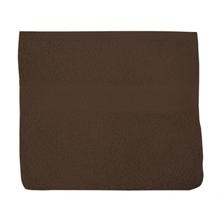 Badhandduk i bomull 500 gr/m2 50x90 cm LAGUNE brun, av Soleil d'ocre