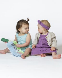 Strikkeopskrift Babysæt - Järbo