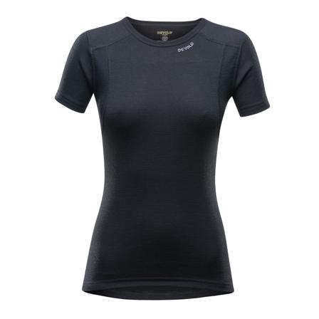 Devold Hiking Woman T-shirt Women short-sleeved sweaters Black XL