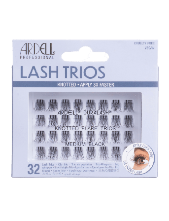 Ardell Knotted Trio Lash Lösögonfransar & färgning Dam Svart ONESIZE