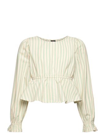 LMTD | Nlftipsy Ls Crop Peblum Shirt | 170/176