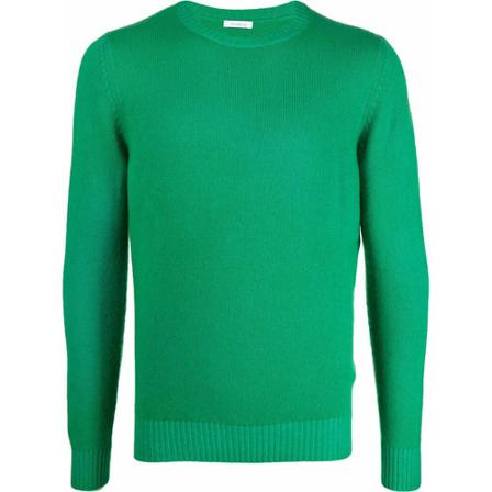 Malo Round-neck Sweater Grøn, Herre