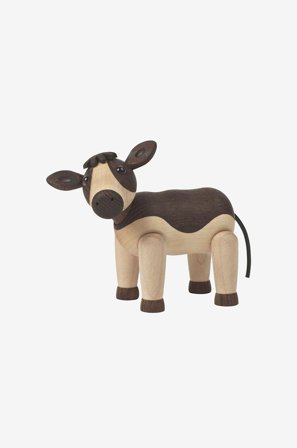 Spring Copenhagen - Puinen koriste Dandy Vasikka 8,5 cm - Luonnonväri - Koriste-esineet - - Homeroom