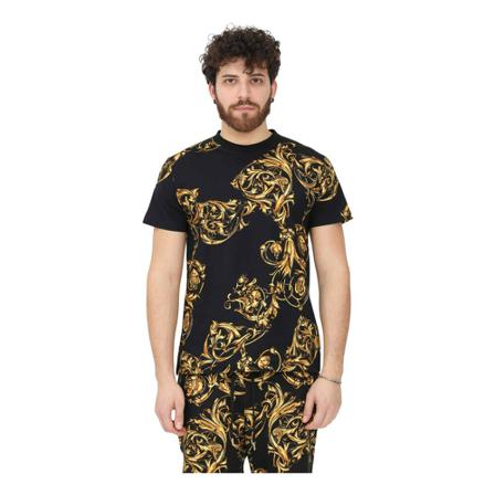 Versace Jeans Couture - T-shirts - Svart - Herr - Storlek: Xl, Herr, Storlek: XL