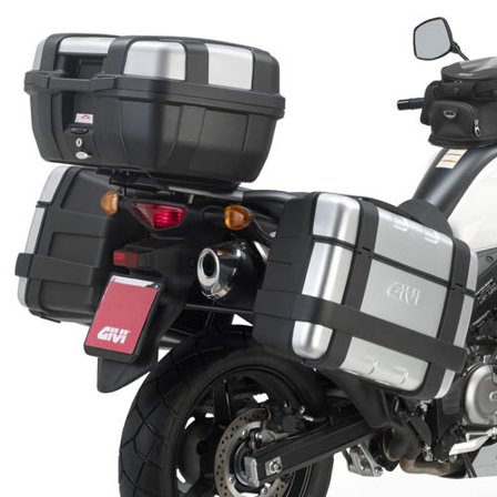 Stelaż Kufrów Bocznych Givi PL Monokey Trekker Dolomiti (first generation) - Suzuki DL 650 V-Strom 2011-2016