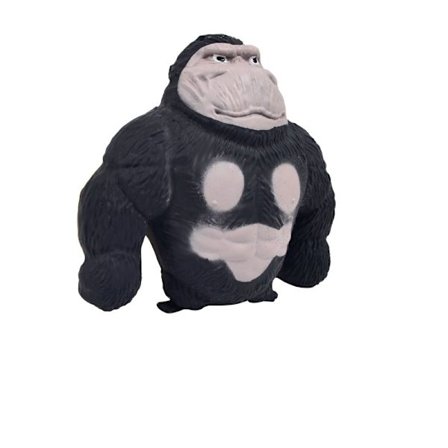 Stressreducerende Squeeze Monkey Toy, Strækbar Monkey Toy, Strækbar Gorilla Figur Blødt Legetøj, Stressreducerende Legetøj til Børn og Voksne, Blødt 