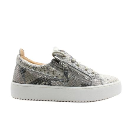 Giuseppe Zanotti Frankie Effect Python Schoenen , Beige , Dames , Maat: 38 EU