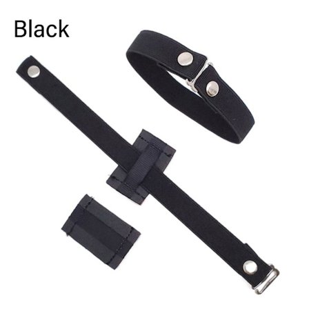 Korkokengät Bundle Lazy kengännauhat MUSTA