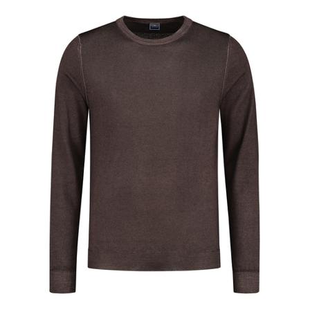 Fedeli Longsleeve shirt Brun, Herre Langærmet, Størrelse: XL
