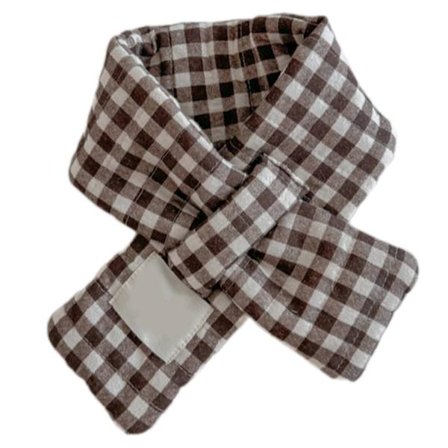 2024 Høst Vinter Barn Skjerf Mote Kryss Skjerf for Gutter Jenter, Varmt Tykt Halsklede for 3-10 År Barn