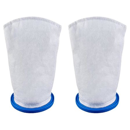 2 ST Filterpåse för Max Catfish Ultra, IVac 250, IVAC C2, Volt FX-4 Handhållna Pooldammsugare P30X022XF /