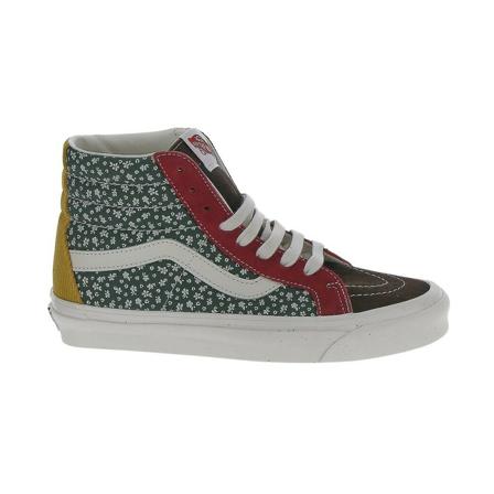 Vans Sk8-Hi Sneakers , Groen , Dames , Maat: 34 1/2 EU