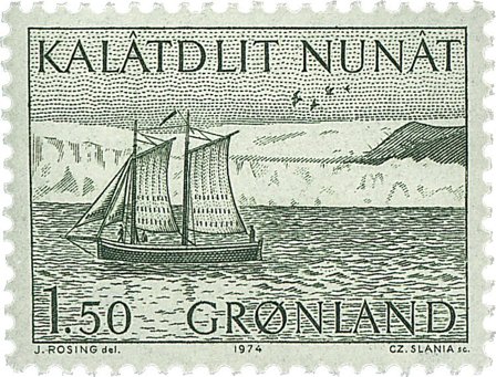 Grønland 1974 - AFA 87 - Postfrisk