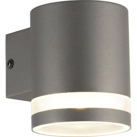 Gelia Fladen Veggarmatur GU10, antrasitt, Belysning