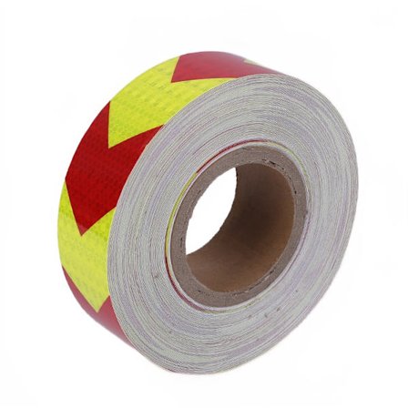 Reflekterende klistremerker med piler, tosidig skiltvarselklistremerker, reflekterende bilklistremerker