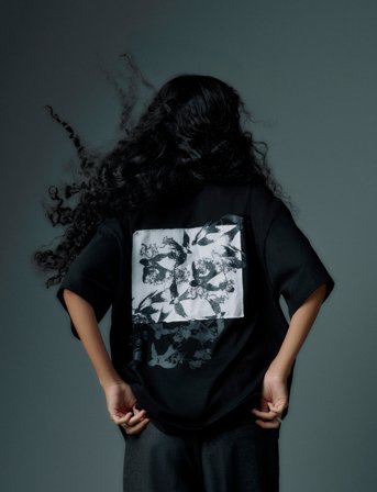 BECH Bech Birds T'-Shirt - Black - L