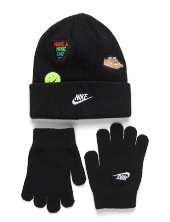 Nike Bh-Beanie Sets - Black - 92/98
