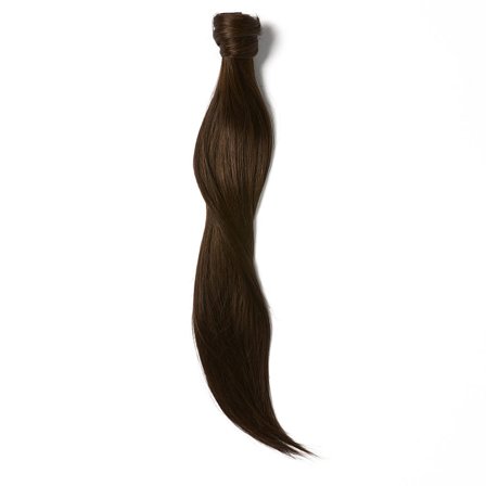 Rapunzel of Sweden Sleek Clip-in Ponytail 50 cm 2.0 Dark Brown, Hår, Børster & Accessories, Hair Extensions