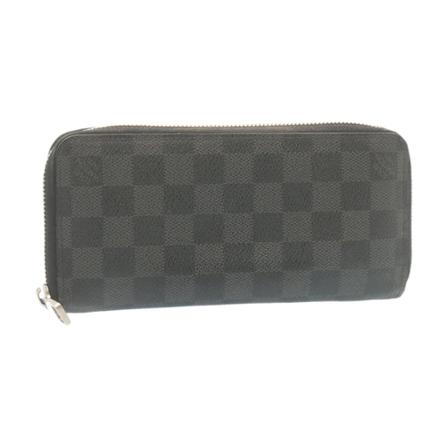Louis Vuitton Vintage, Pre-owned Zippy Vertical Zwart, Dames, Maat:ONE Size
