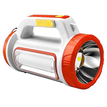 Led uppladdningsbart campingljus, solcellscampingljus 2000 mah Power Bank med hög kapacitet, bärbar vattentät orkan