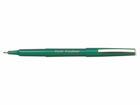Pilot Fineliner 0,4 grön - Lyreco - Kontorsmaterial - Pennor - Finelinerpennor