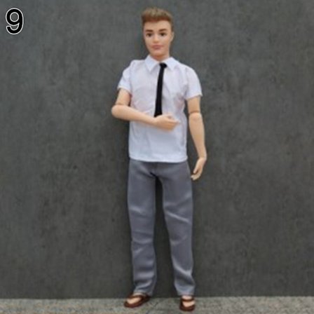 32 cm Dockkläder Jeans Denim 9 9