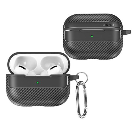Carbon Case Apple AirPods Pro 3 Musta