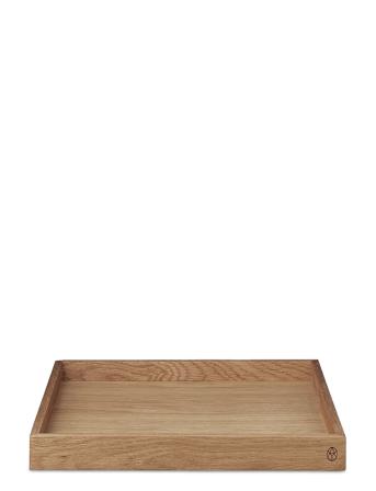 Unity Wooden Tray Home Decoration Decorative Platters & Bowls Beige AYTM