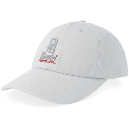 Rip Curl - Grå unconstructed Keps - Search Sb Cap Chrome Dad Cap @ Hatstore
