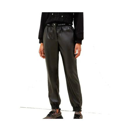 Armani Exchange Bukser Sort, Dame Læderbukser
