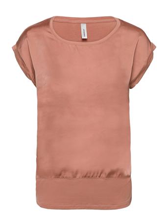 Sc-Thilde Blouses Short-sleeved Lyserød Soyaconcept