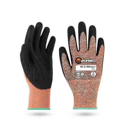 Eureka Cut D 15-3 Vinterhandske nitril, skärskydd 8, Arbetskläder