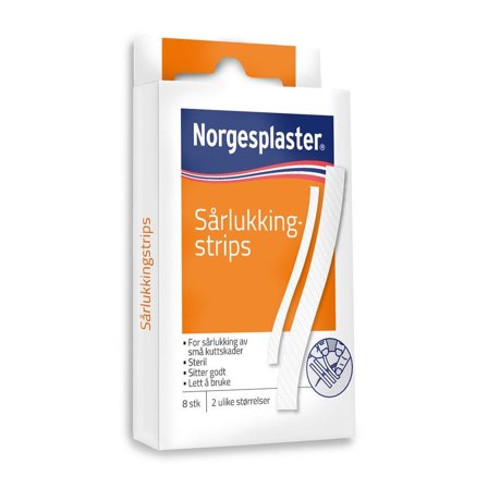 Norgesplaster sårlukkingstrips 8 stk