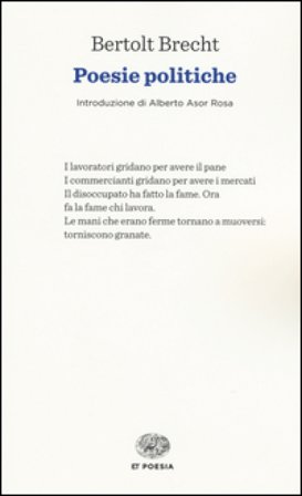 Poesie politiche Bertolt Brecht