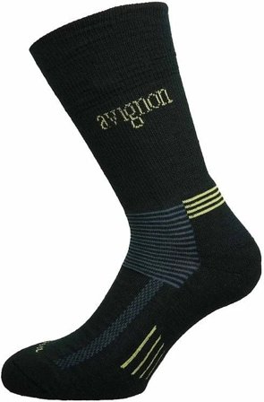 Avignon Ull Terry Basic Black - Vandringsstrumpor