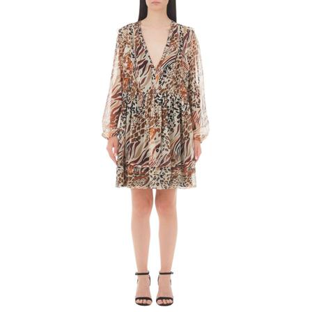 Liu Jo, Short Dresses Beige, Dames, Maat:M