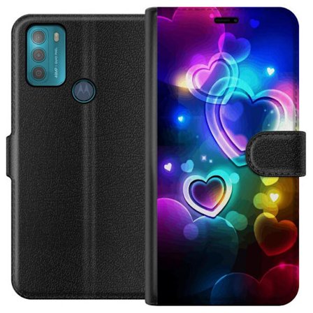 Kompatibelt Lommeboketui til Motorola Motorola Moto G50 NeonKjærlighet