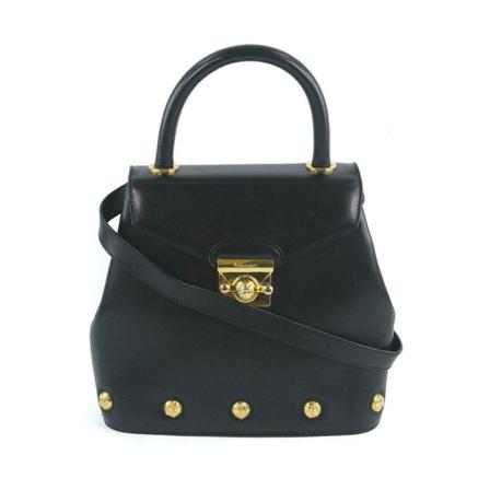 Salvatore Ferragamo Pre-owned, Handbag Zwart, Dames, Maat:ONE Size,leer