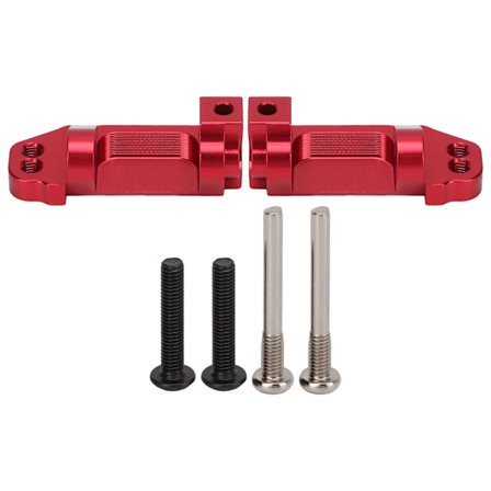 2 stk. RC Aluminium Legering Forhjul C Sæde C Base RC Tilbehør til Chevrolet C10 1967 Rød