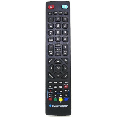 Blaupunkt TV -kaukosäädin malleille 39/210i-gb-5b-fhbcup ja 50/148z-gb-5b2-fgku - 3D-yhteensopiva [db]