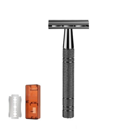 Double Edge Safety Razor Dame Barberhøvel GRÅ SETT1 SETT1