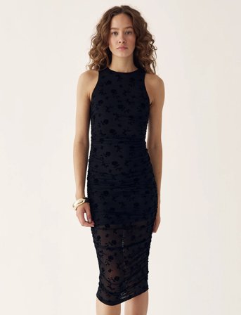 Noella Leanna Dress - Black - S