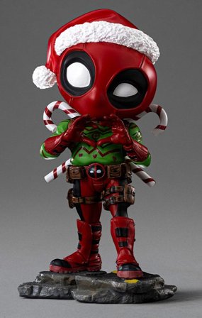 X-Men Mini Co. PVC Figure Deadpool Xmas Version 15 cm