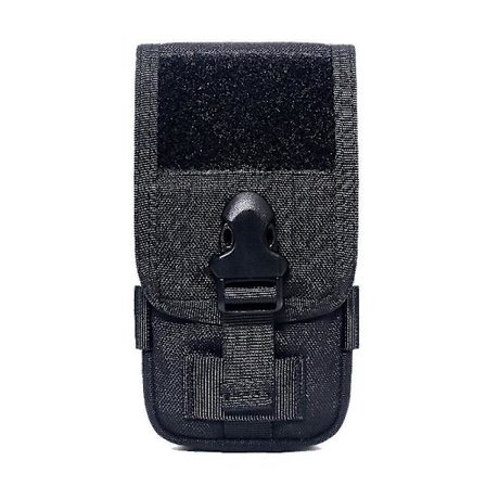 1000D Tactical Double Layer Telefonväska Military Molle System Uility EDC Gadget Bag Smartphone