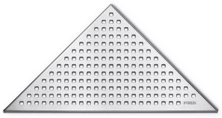 Purus Chess Sil chess mönster, rostfri, Inomhusavlopp