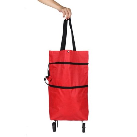Sammenleggbar Shoppingveske på hjul