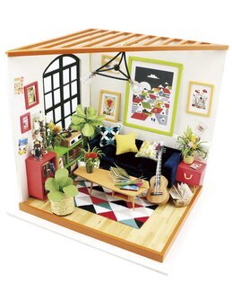 Miniatyrrum Vardagsrum