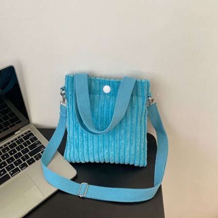 Lerrets skulderveske Crossbody Small Bag SKY BLUE