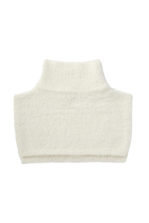 RIKIKI Lurvig fuskpolo STELLA Halsdukar Vit ONESIZE